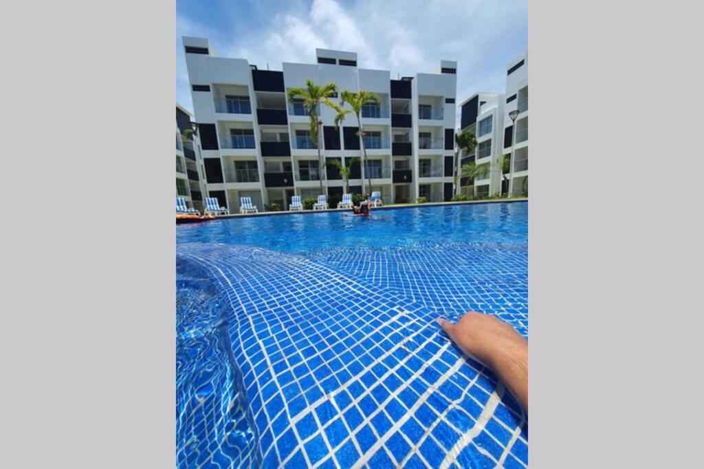 Departamento De Lujo En Manzanillo, Planta Baja Frente A La Alberca Appartement Buitenkant foto