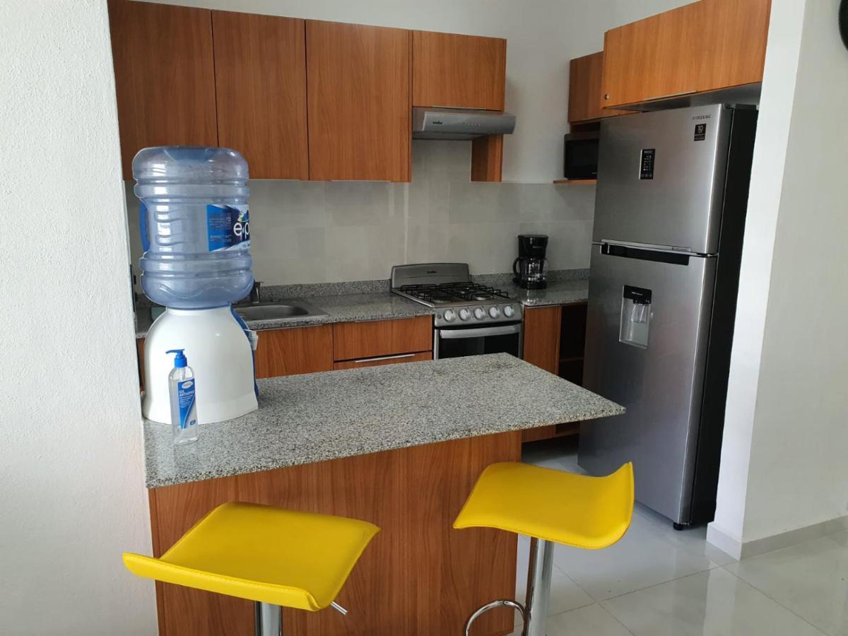 Departamento De Lujo En Manzanillo, Planta Baja Frente A La Alberca Appartement Buitenkant foto