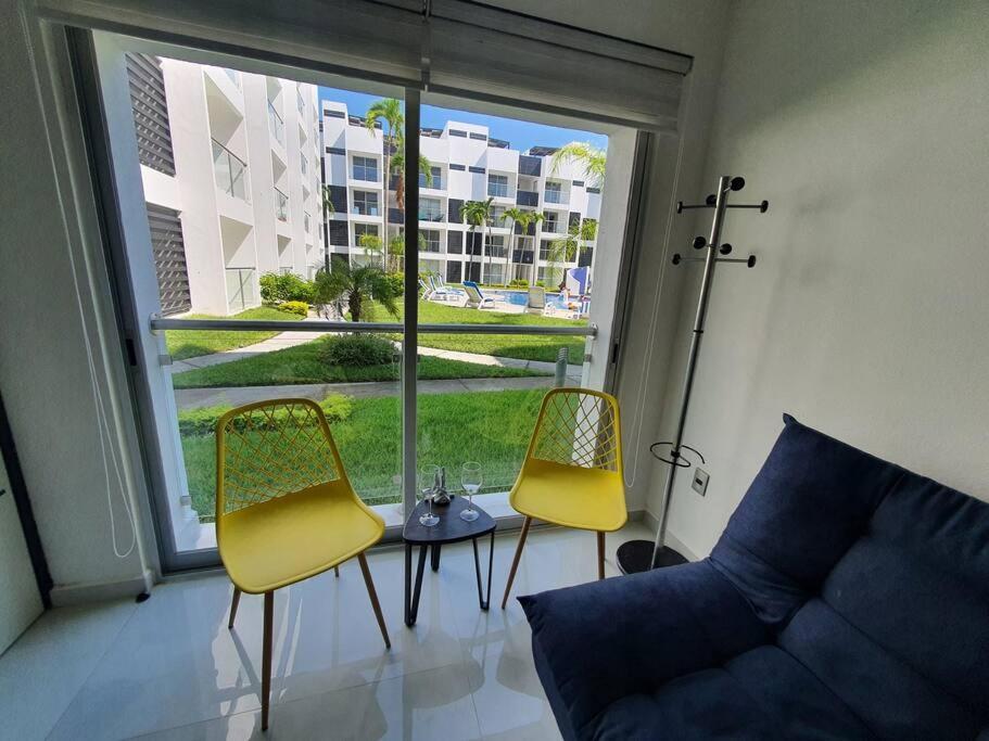 Departamento De Lujo En Manzanillo, Planta Baja Frente A La Alberca Appartement Buitenkant foto